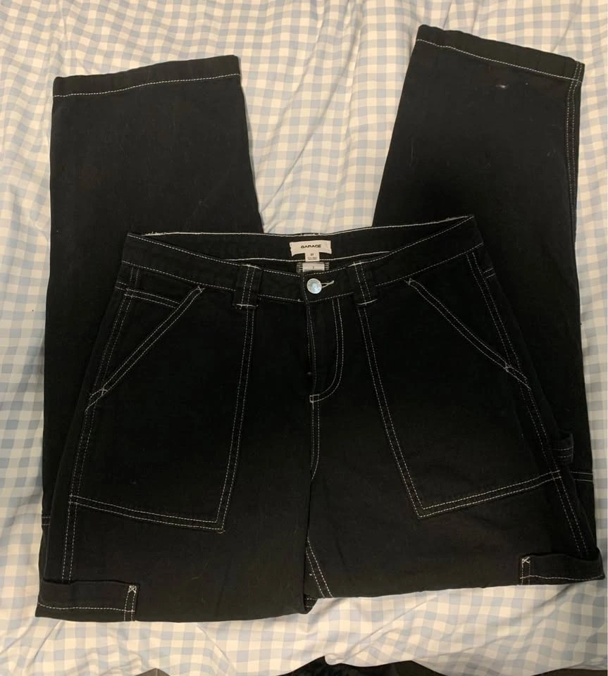 Black Garage Jeans