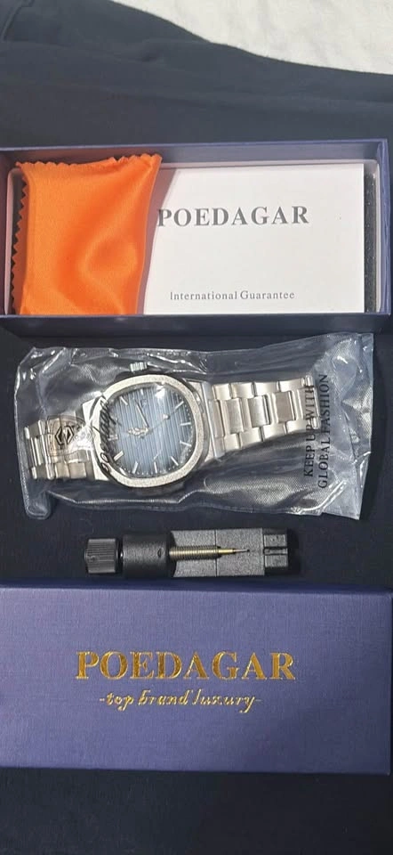 Poedagar Premium blue waterproof watch (negotiable) - photo 3