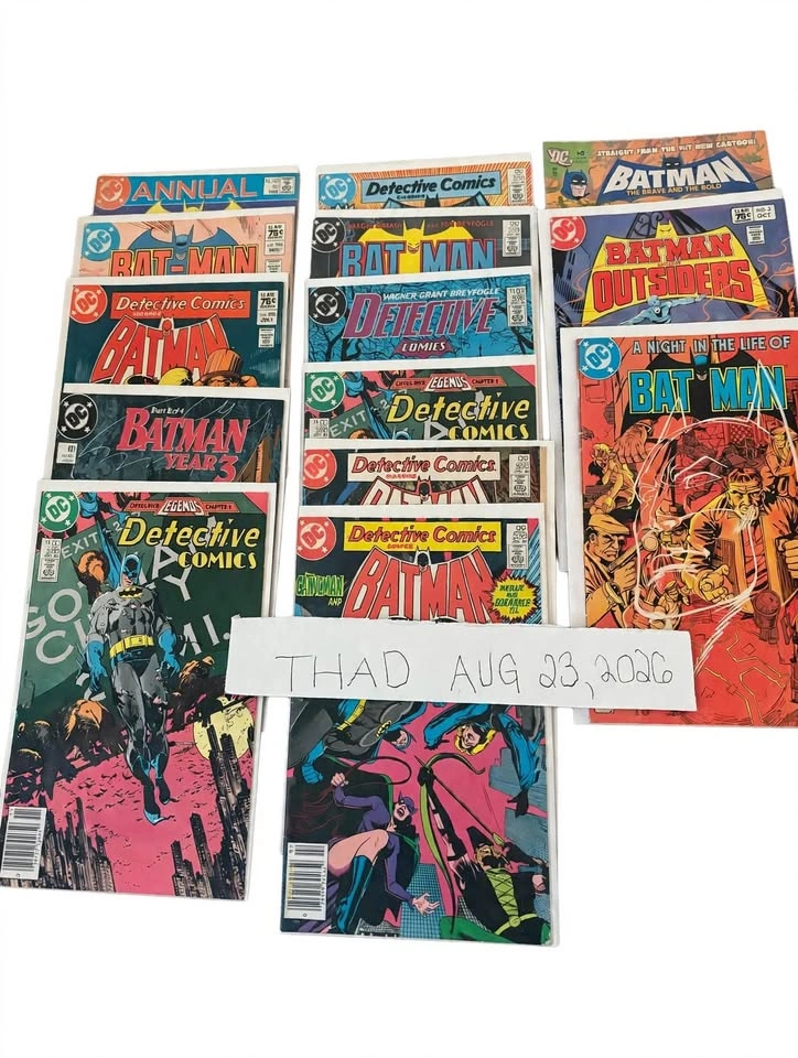 14 BATMAN & DETECTIVE COMICS CPV Variants And Keys— $45 - photo 2