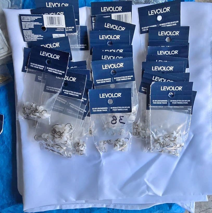 Curtain & Drapery Hardware Lot – $15
