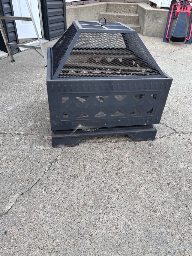 Square Steel Fire Pit