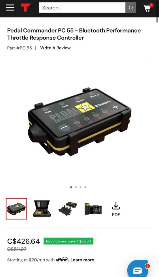 Pedal Commander PC 55 Bluetooth Throttle Controller - photo 3