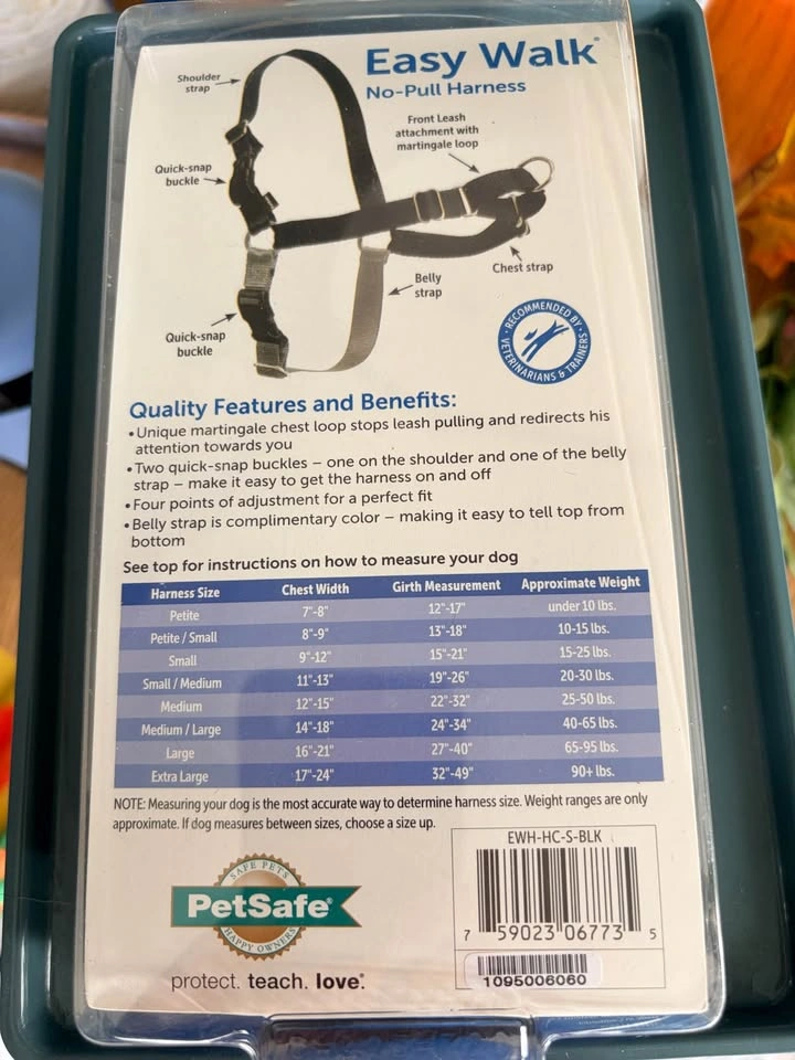 PetSafe Easy Walk No-Pull Harness Small - photo 3