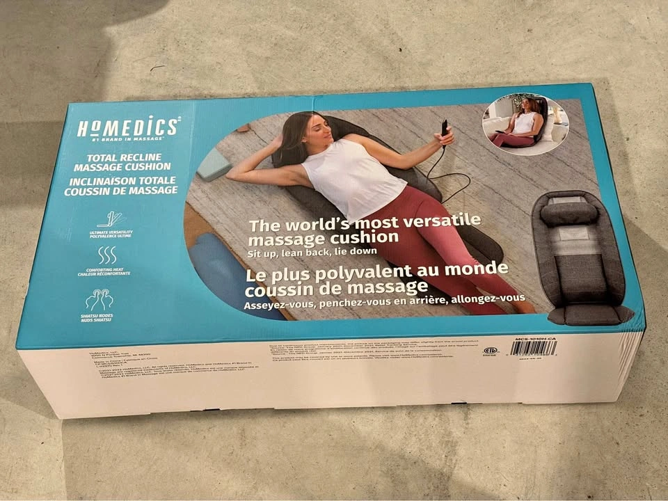 HoMedics Total Recline Massage Cushion