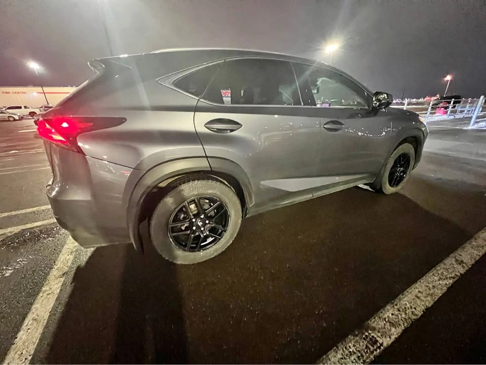 C-Wheels Atlas 17x7 Satin Black Wheels w/ Bridgestone Blizzaks