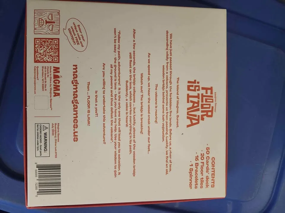 The floor is lava board game image indicator(2)