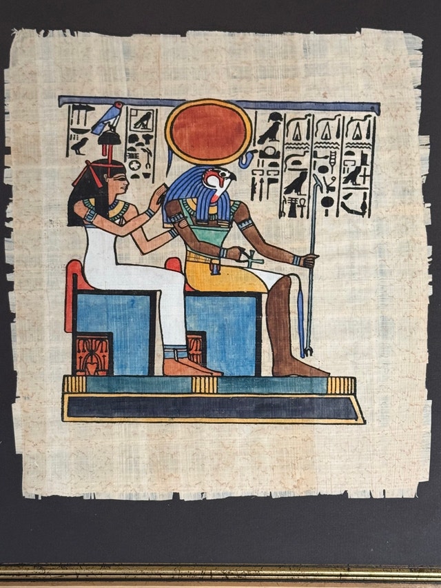 Egyptian Papyrus Painting - photo 4