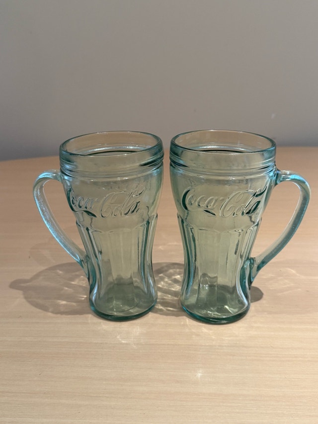 Coca-Cola Glass Mugs