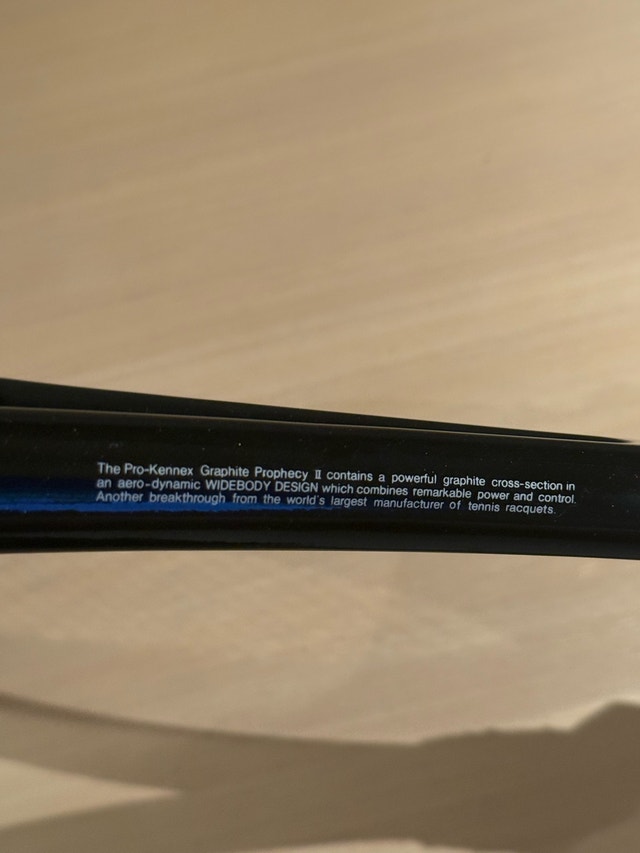 Pro-Kennex Graphite Prophecy II Tennis Racquet - photo 3