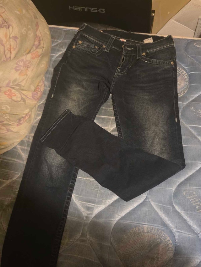 (TRUE RELIGION) MENS SIZE 30-32 PANTS BUNDLE - photo 5