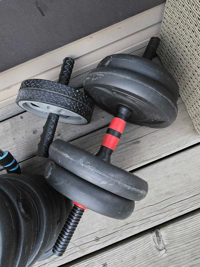 Adjustable Dumbbell Set and Accessories