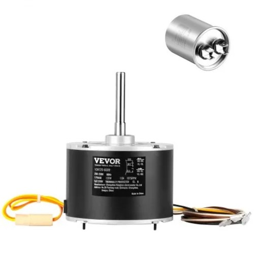 VEVOR AC Condenser Fan Motor 1/4 HP 1100 RPM 208-230V - photo 2