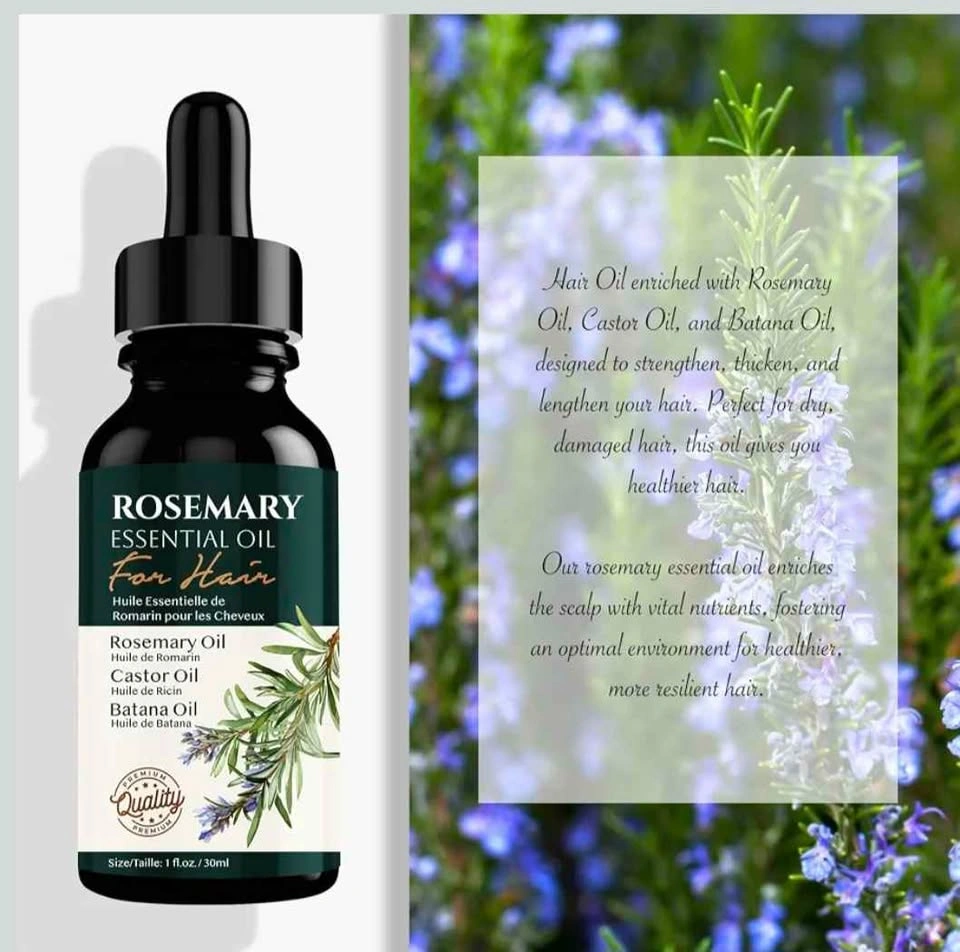Brand New | Rosemary hair oil kit (30ml) - photo 4