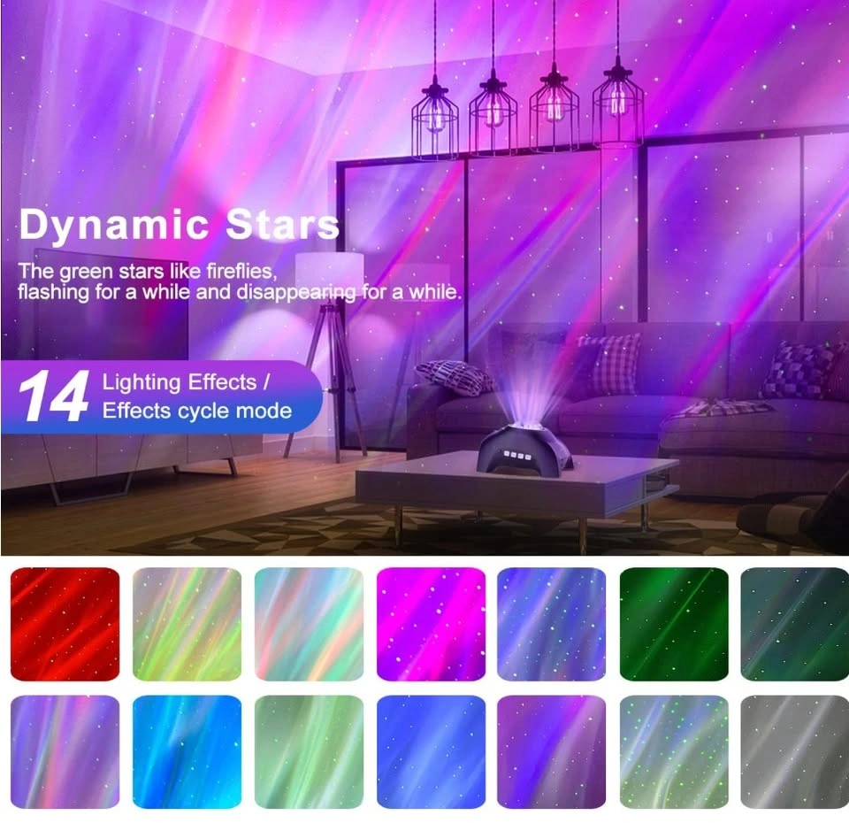 Northern Lights Aurora Projector with Bluetooth Speaker - photo 2