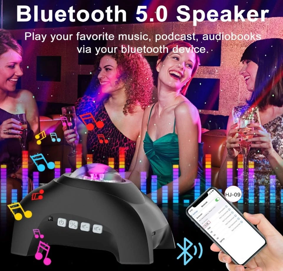 Northern Lights Aurora Projector with Bluetooth Speaker - photo 4