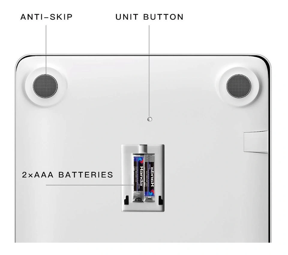 Brand New | Bathroom Scale for Body Weight (Battery not included - photo 4