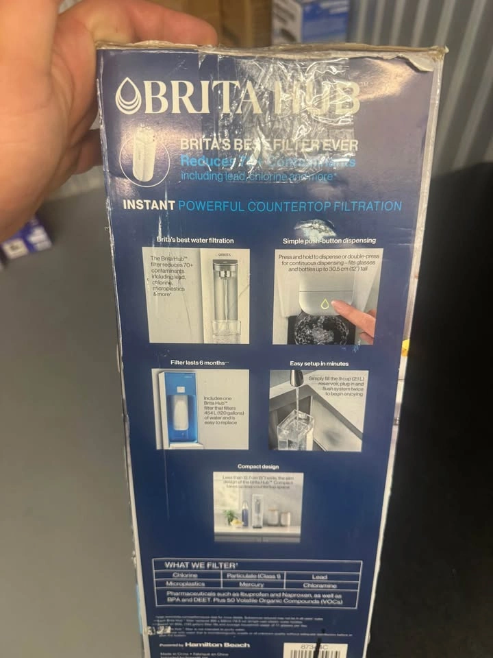 Brita Hub Compact Countertop Water Filtration System - photo 3