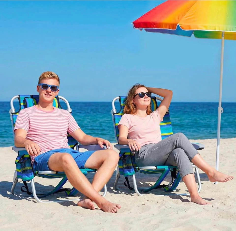 2 Pack Lightweight Portable Camping Beach Chairs - photo 5