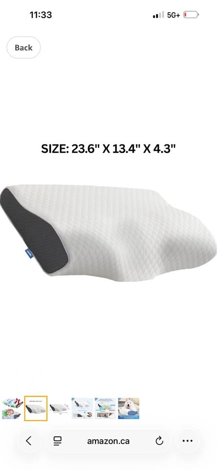 Cervical Neck Pillow for Sleeping - Support Pillow - photo 2