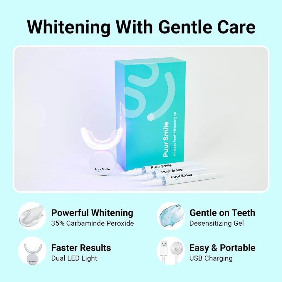 Brand New Unopened Puur Smile Wireless Teeth Whitening Kit - photo 2