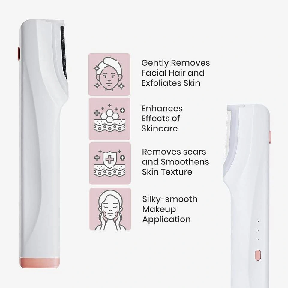 Brand New Electric Dermaplaning Tool for Facial Hair Removal - photo 2