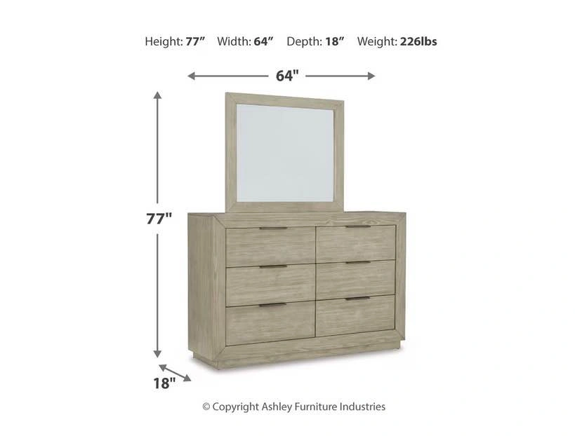 Ashley Furniture Sommerford Bedroom Set - Bed, Dresser, and Nigh - photo 5