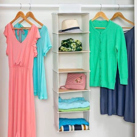 6-Shelf Hanging Closet Organizer - photo 2