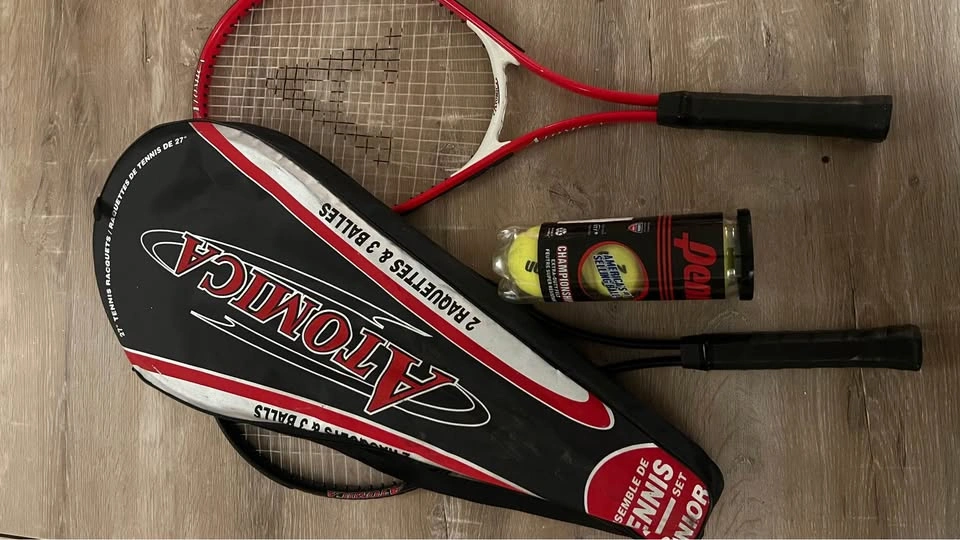 ATOMIC 2 racquets + 3 balls - photo 2