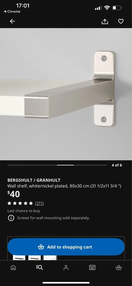 Ikea shelf and clothes hanger - photo 2
