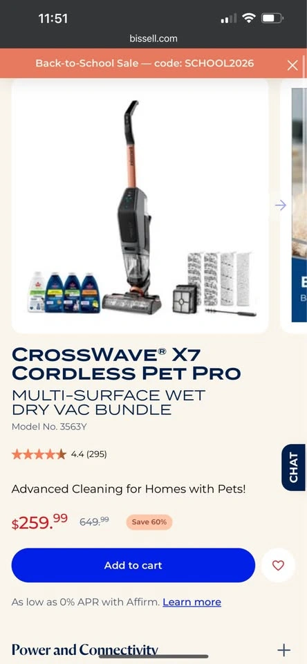 Bissel x7 pet pro - vacuum/mop - photo 2