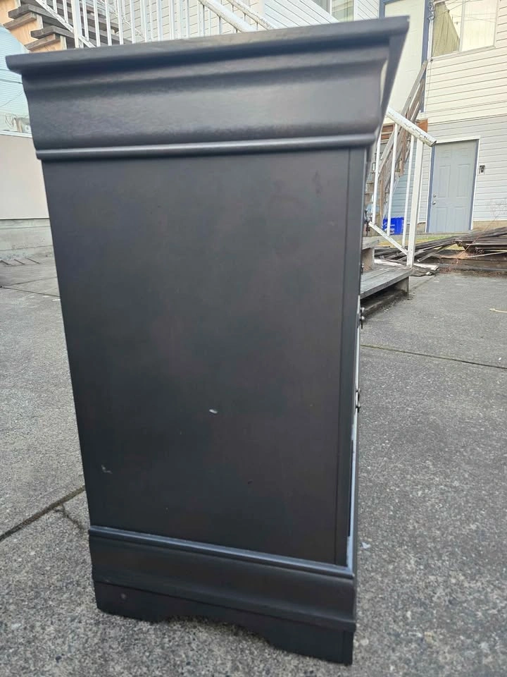 Dark Grey 6-Drawer Dresser - photo 3