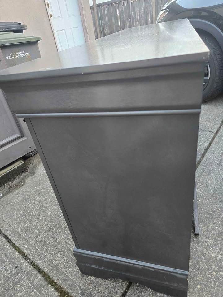 Dark Grey 6-Drawer Dresser - photo 4