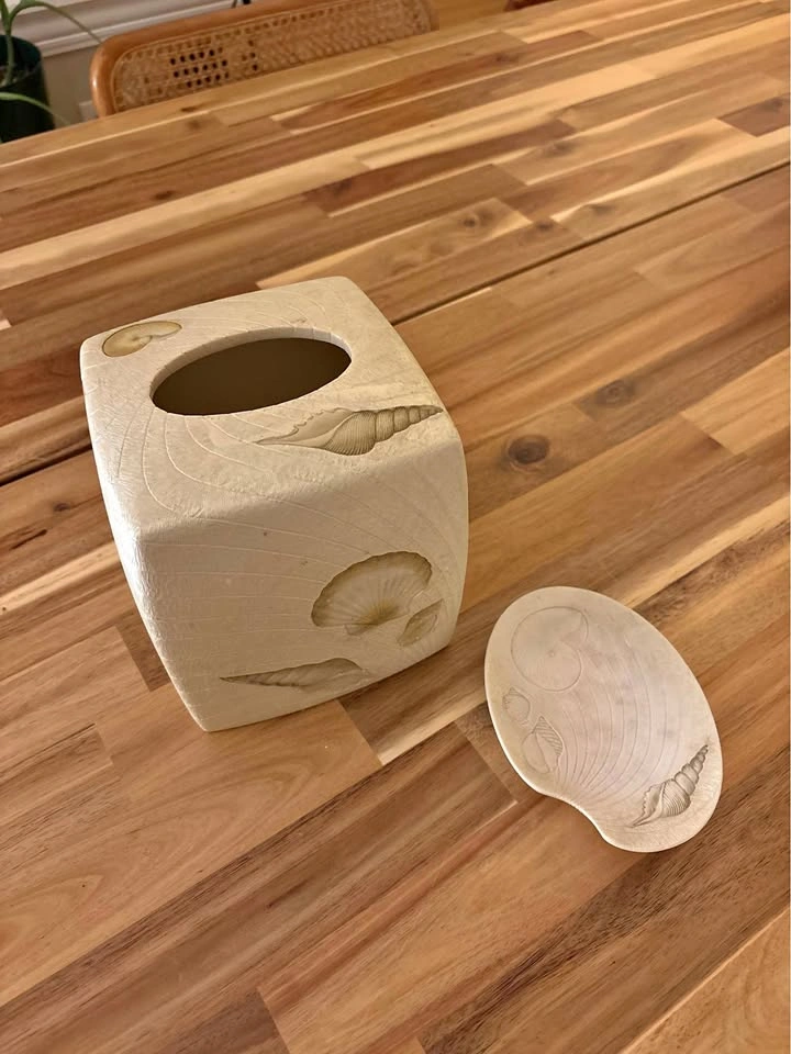 Dish soap + matching tissue box cover