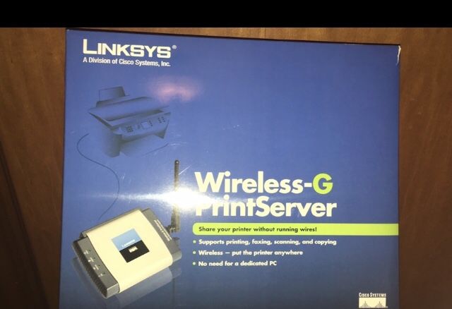Linksys Wireless-G PrintServer - photo 2