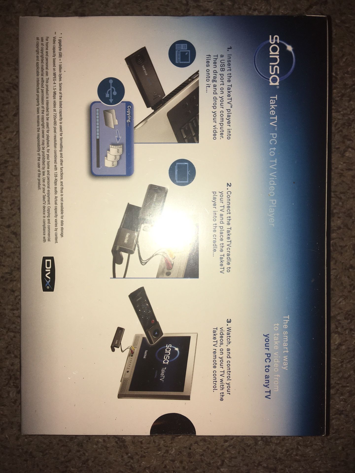 Sansa TakeTV PC To TV Video Player - photo 2
