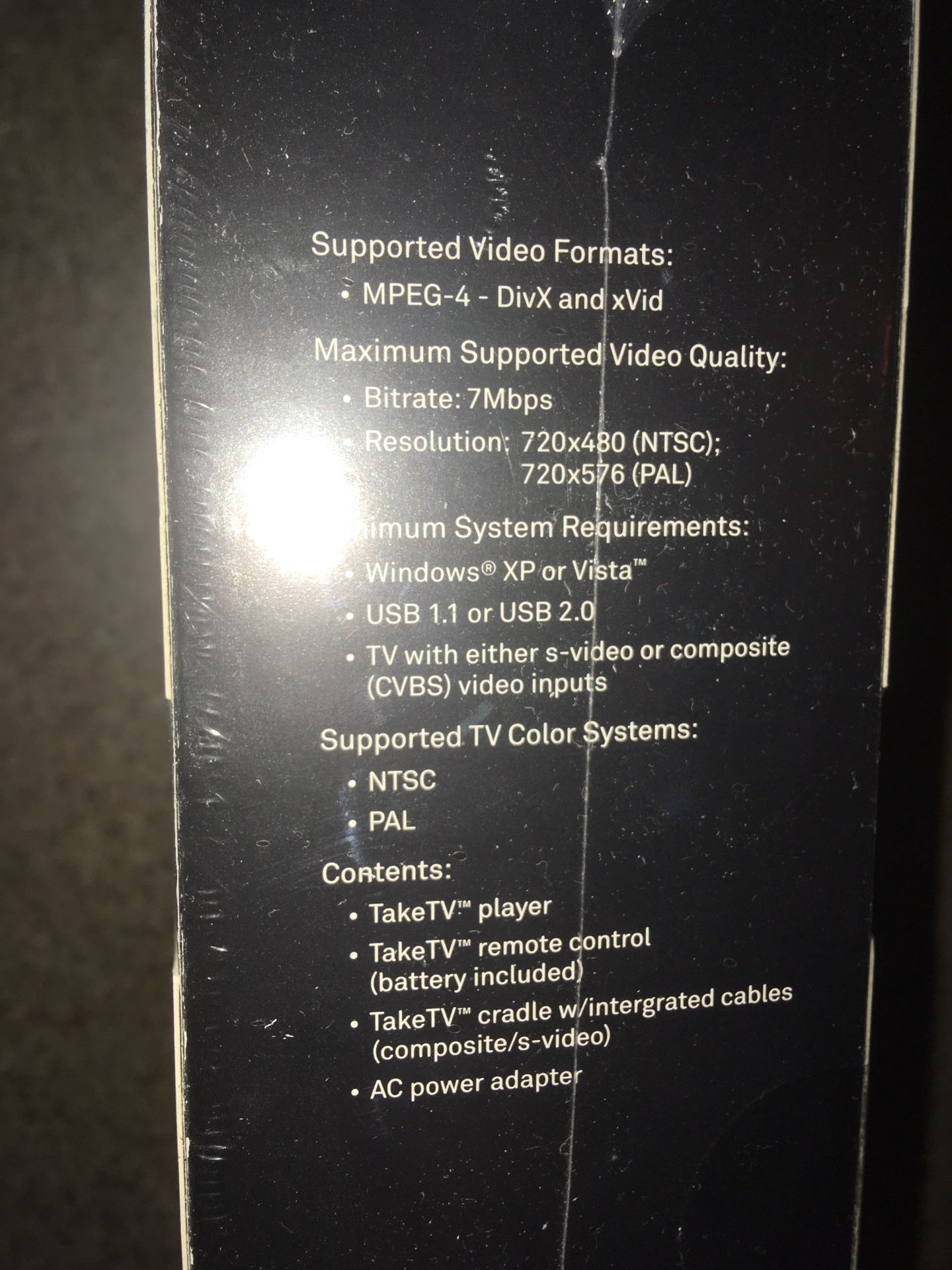 Sansa TakeTV PC To TV Video Player - photo 3