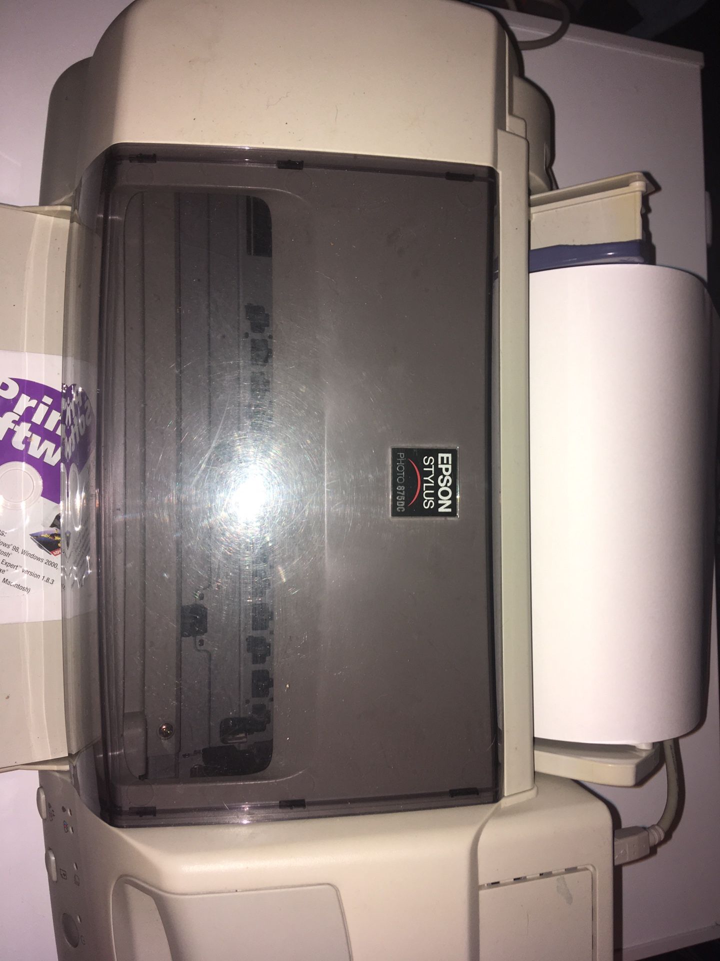 Epson Stylus 875DC Photo Printer - photo 2