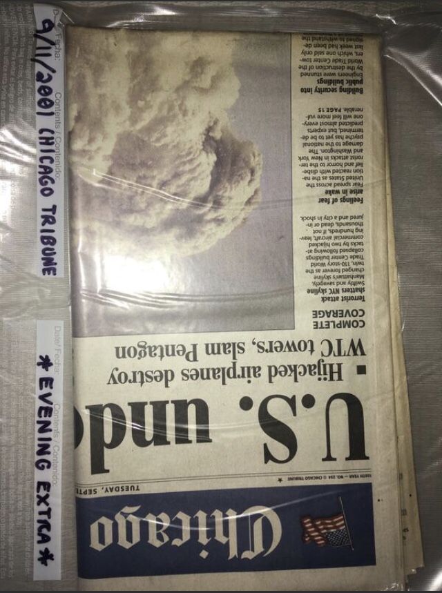 9/11/01 Chicago Tribune Evening Extra Newspaper - photo 3