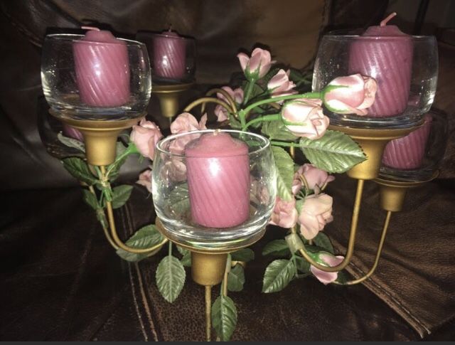 Tabletop Candle Chandelier