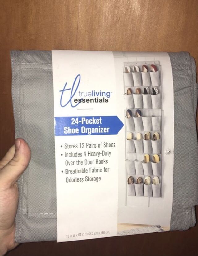 24 Pocket Shoe Organizer