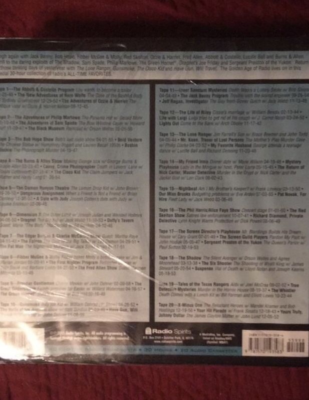 Radio Spirits Cassette Collections - photo 4