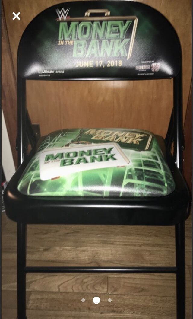WWE Money In The Bank 2018 Ringside Folding Chair - photo 2