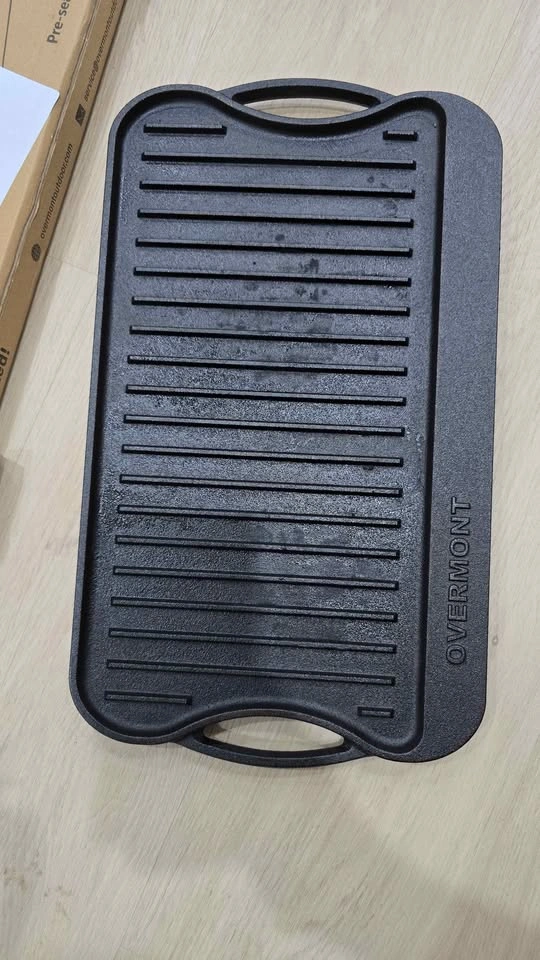 Overmont Reversable Cast Iron Skillet - photo 4