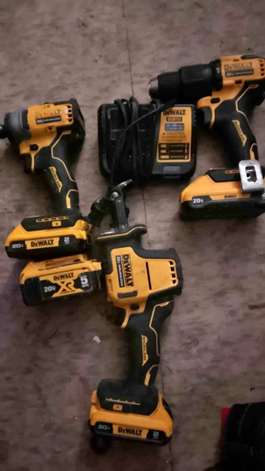 Dewalt Tool, batteries and charger