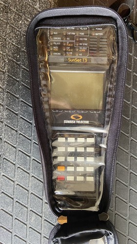 Sunrise Telecom SunSet T3 SS300 Handheld Tester - No Power Cord - photo 4