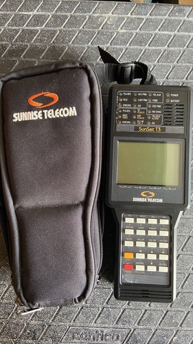 Sunrise Telecom SunSet T3 SS300 Handheld Tester - No Power Cord - photo 5