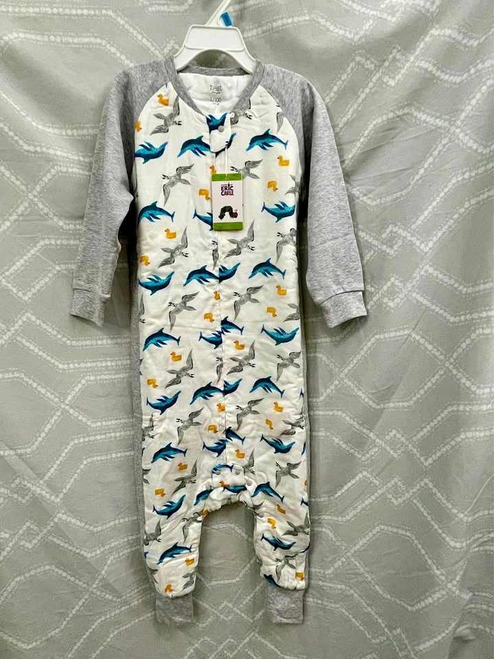 NEW Nest Designs World of Eric Carle Sleep Suit 2.5T-4T