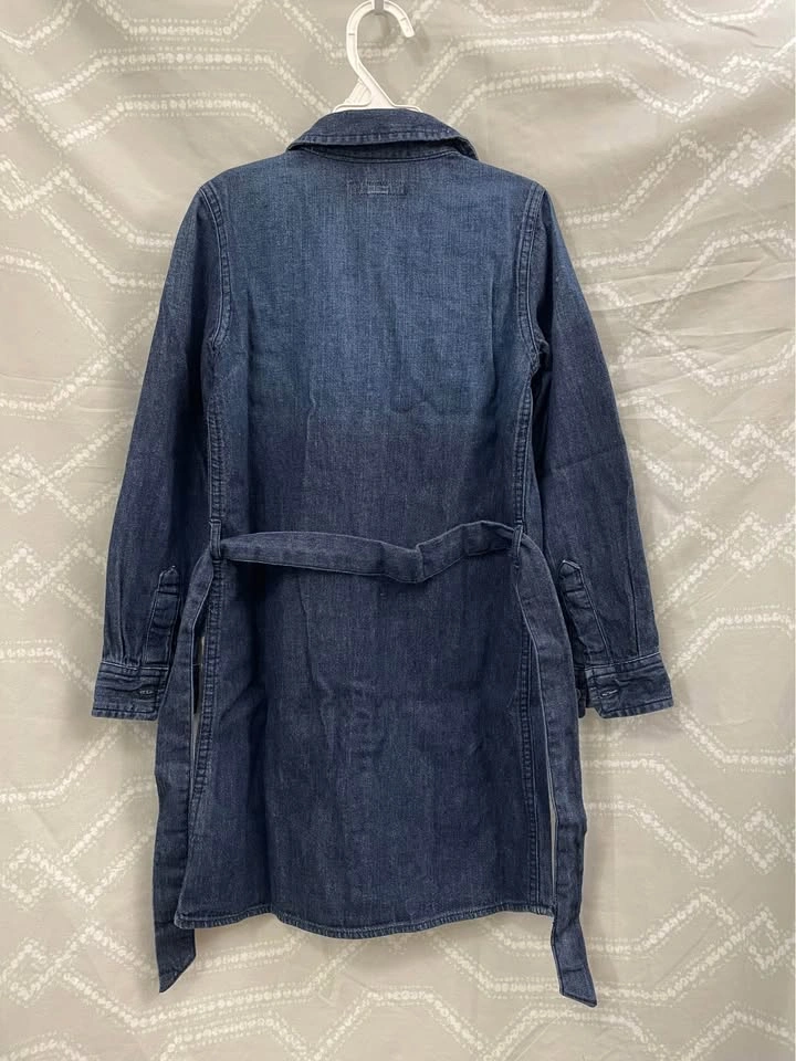 GapKids Denim Shirt Dress - Small / 6-7 Yrs - photo 2