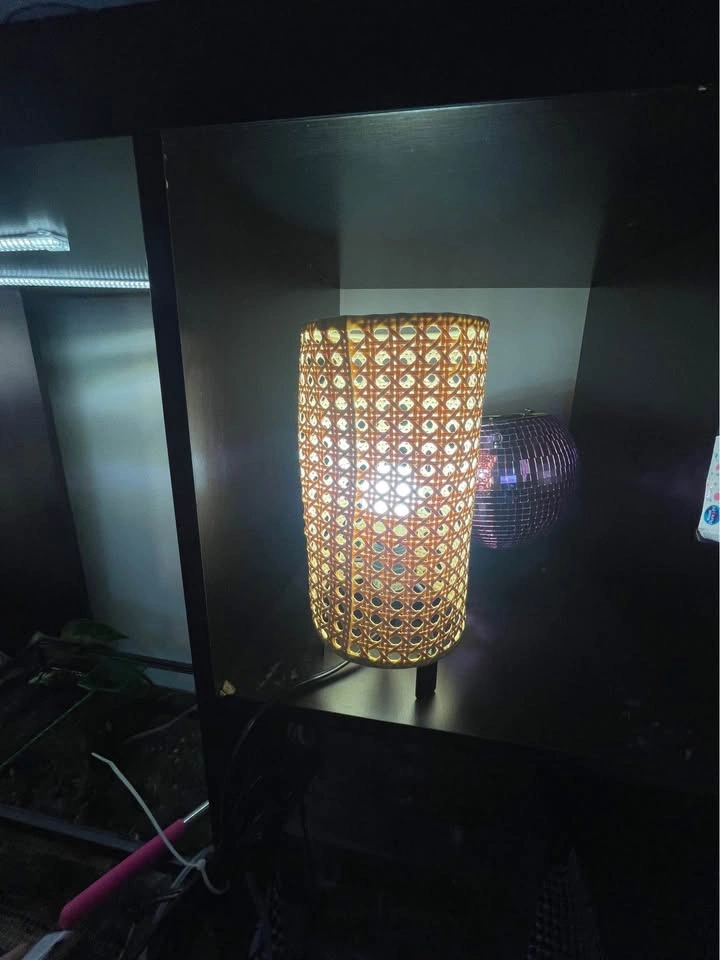 Rattan lamp