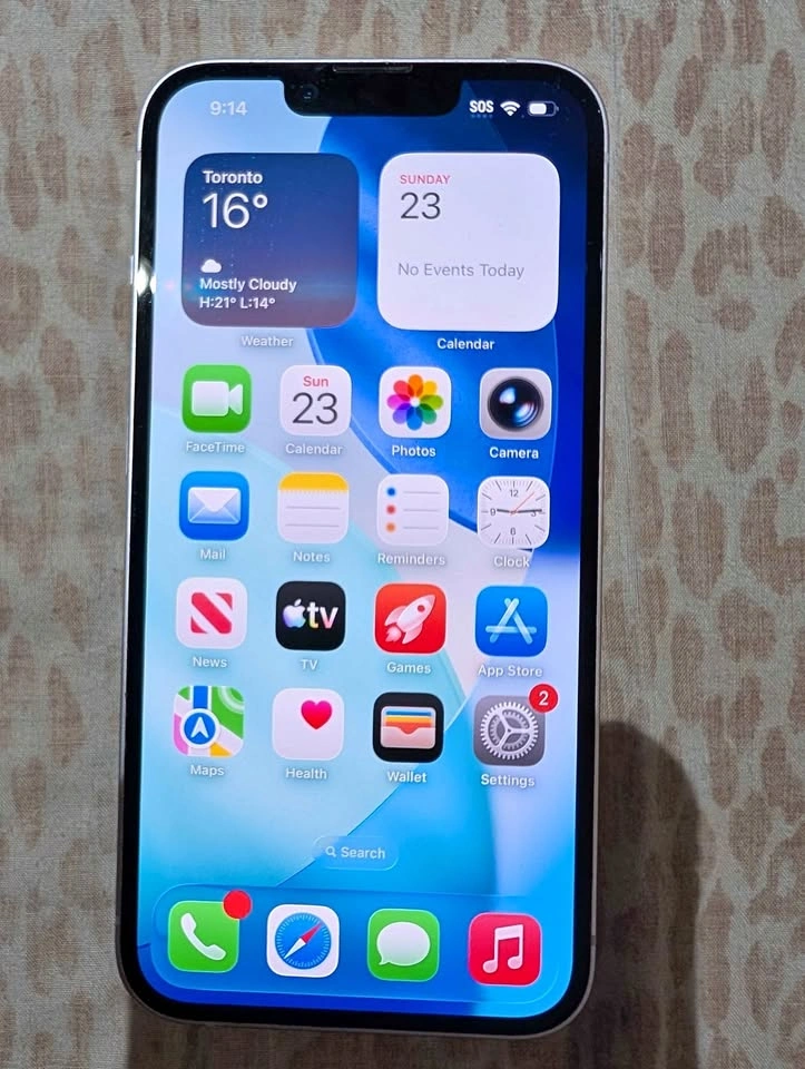 Apple iPhone 14 128GB Battery 87%
